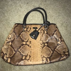 Coach Snakeskin Purse